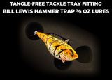 FishMore T3 Pro Tackle Box fitting Bill Lewis Hammer Trap size 3/8 oz lure
