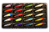 FishMore T3 Pro Tackle Box fitting Rapala Minnow Rap size MR07 lures in Plano 3700 size