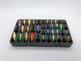 FishMore T3 Pro Tackle Box fitting FishMore Ice Fishing size Combo Spoon lures in Plano 3600 size