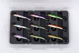 FishMore T3 Pro Tackle Box fitting Johnson Johnny Darter size 9 lures in Plano 3600 size