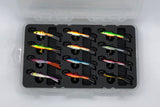 FishMore T3 Pro Tackle Box fitting Rapala Jigging Rap size 7 lures in Plano 3600 size