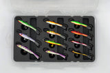 FishMore T3 Pro Tackle Box fitting Rapala Jigging Rap size 7/9 lures in Plano 3600 size