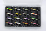 FishMore T3 Pro Tackle Box fitting Rapala Jigging Rap size 9 lures in Plano 3700 size