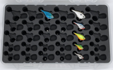 FishMore T3 Pro Tackle Box fitting Rapala Ultra Light Rippin' Rap size Combo 3/4/5 lures in Plano 3700 size