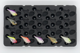 FishMore T3 Pro Tackle Box fitting Rapala Ultra Light Rippin' Rap size ULRPR04 lures in Plano 3600 size